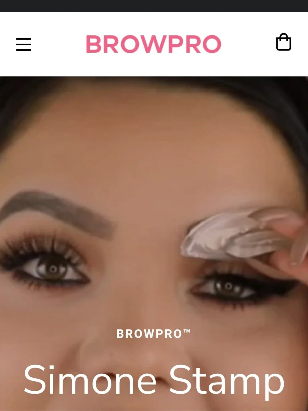 Browpro simone stamp